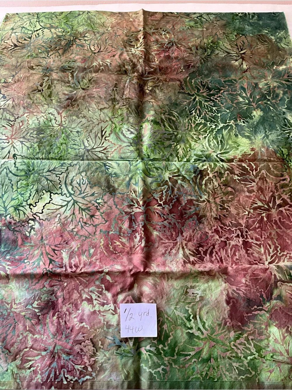 Batik Fabric this lot